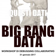 La locandina di Big Bang Data - 31 gennaio 2017 - Roma